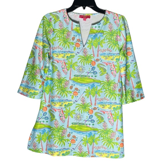 Kaeli Smith Tops - Kaeli Smith Activewear Teegan Tunic Top Women small Naples Florida destinations